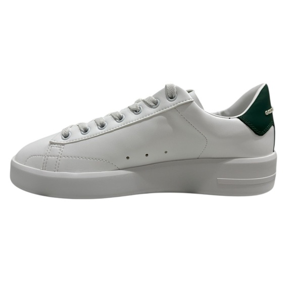 Golden Goose Women's Pure Star Sneaker White Green NWT - Picture 8 of 12